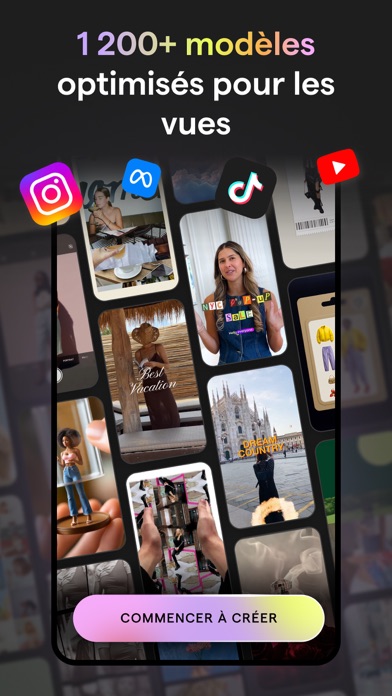 Screenshot #3 pour Mojo: Video IA & Éditeur Reels
