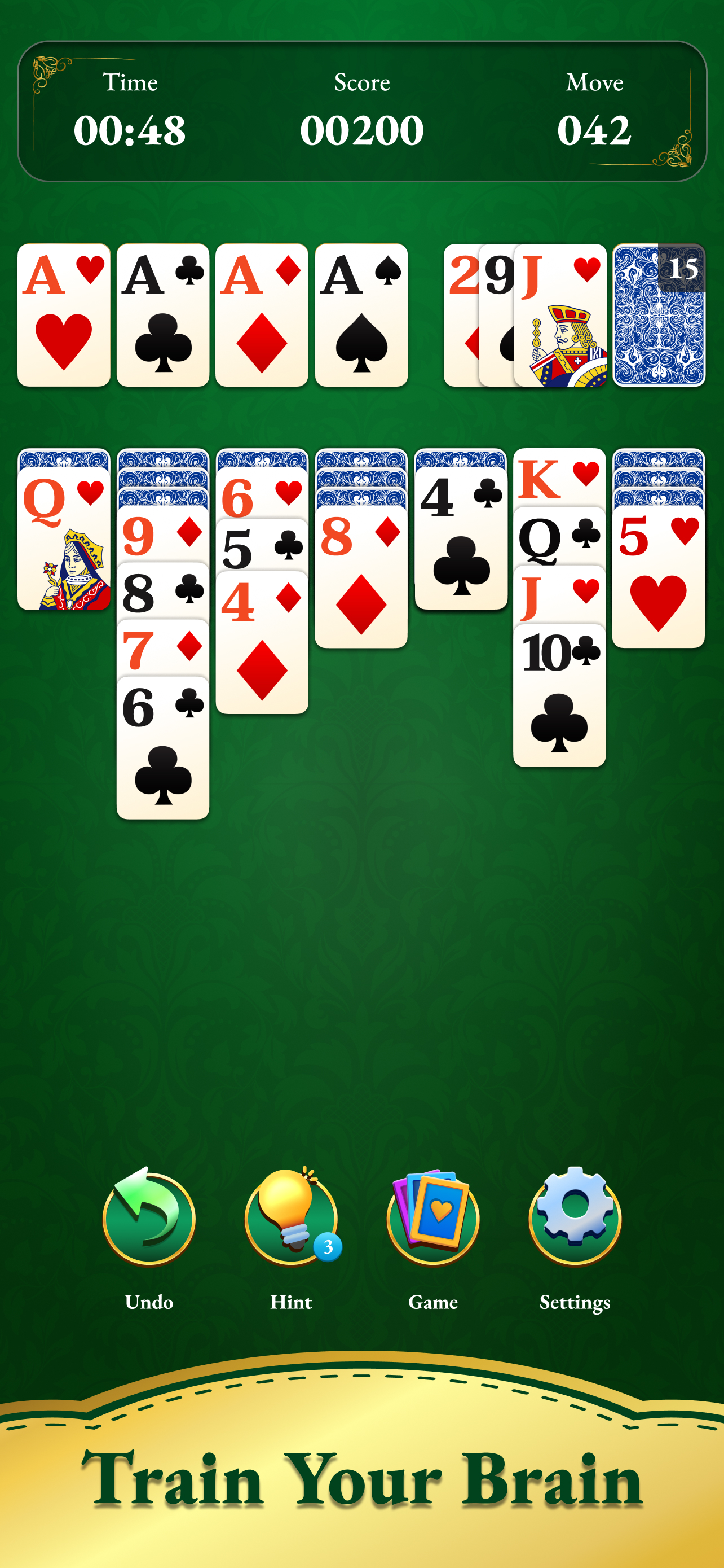 Jigmerge: Classic Solitaire screenshot 3