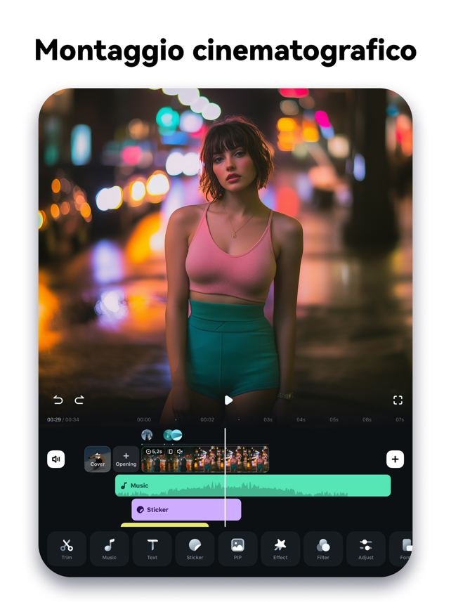 Filmora - Editor video AI Screenshot
