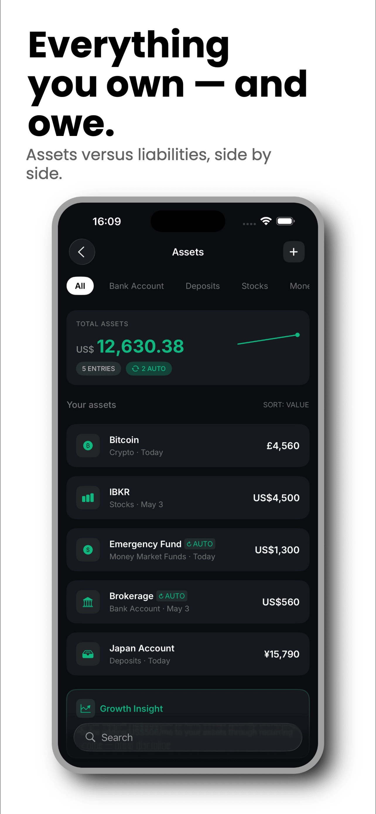 Wealth Atlas Net Worth Tracker screenshot 6
