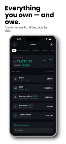 Wealth Atlas Net Worth Tracker Screenshot 6 of 7