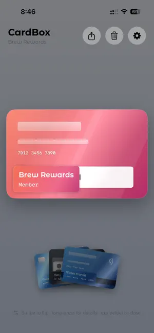 CardBox Wallet screenshot 3