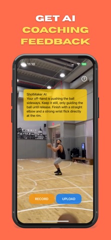 ShotMaker-AI Basketball Coach screenshot