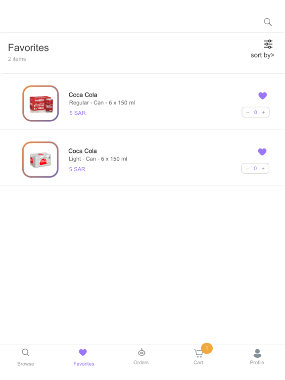 Binder-sa iPad screenshot 6 - Shopping app