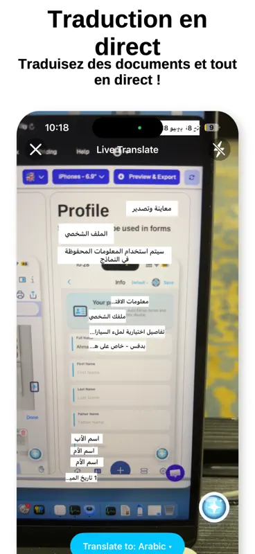 Scanner Traducteur et Document screenshot 2 of 10
