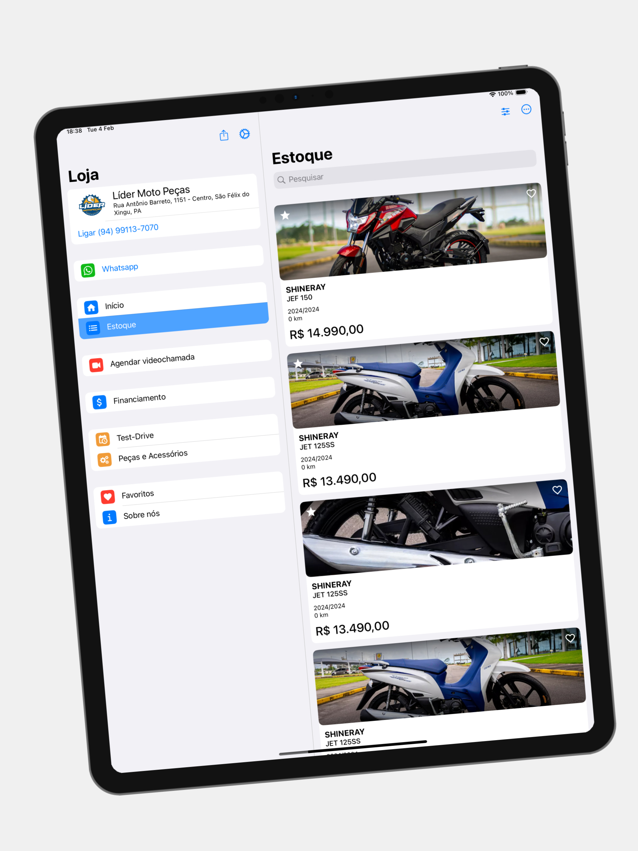 Líder Moto Peças