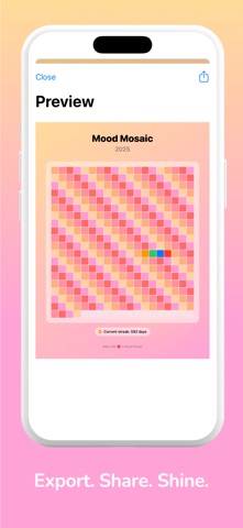 Mood Mosaic screenshot