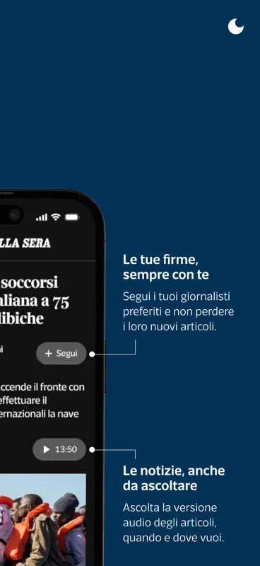 Corriere della Sera - Online screenshot 4 of 8