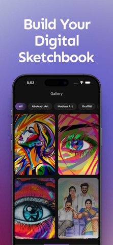 Photo to Drawing: Brush AI screenshot