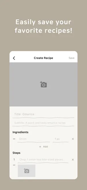 Mecipe - My Recipe Note screenshot 3