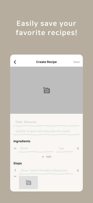 Mecipe - My Recipe Note Screenshot 3 of 3