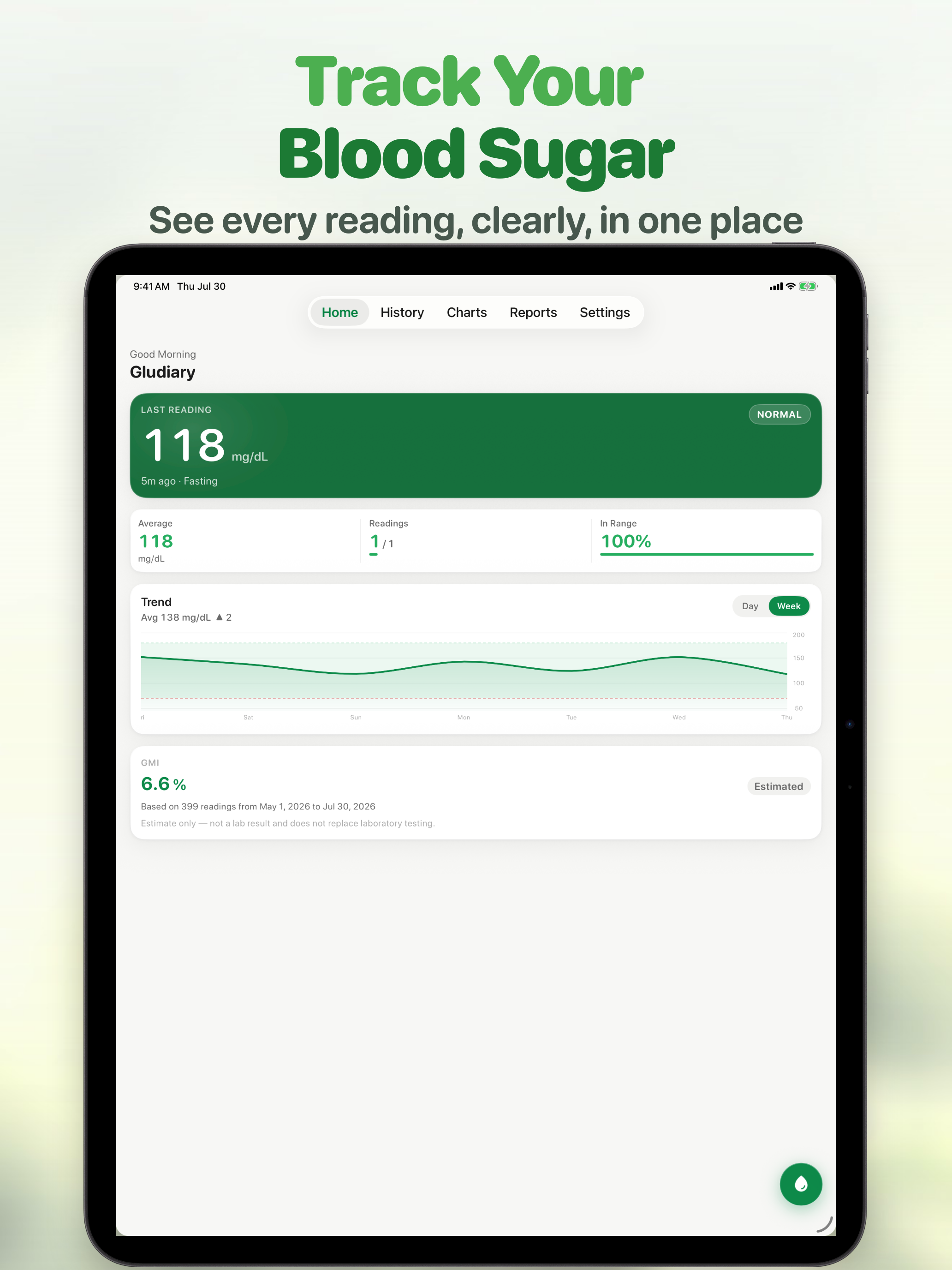 Blood Sugar Monitor - Gludiary screenshot 8