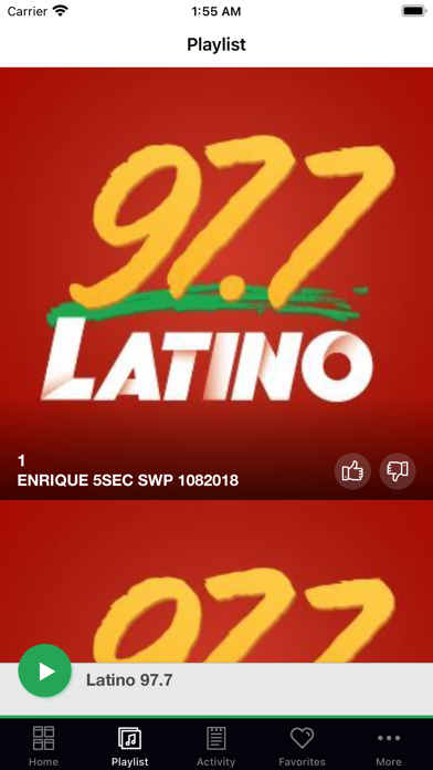 Latino 97.7 Screenshot