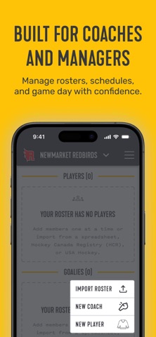 GameSheet Teams screenshot