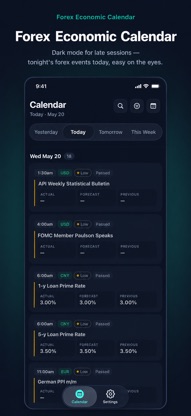 Forex: Economic Calendar screenshot 6