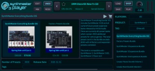 SynthMaster 3 Player screenshot