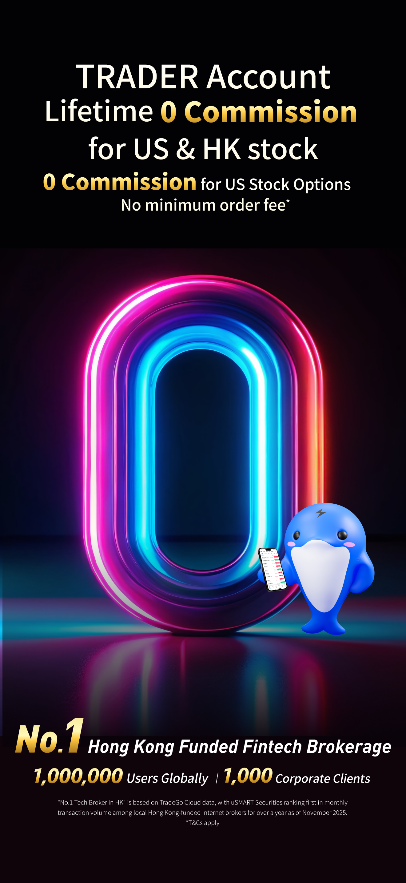 uSMART HK: No.1 Tech Broker^