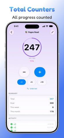 1Counter: Simple Tally Counter Screenshot 4 of 8