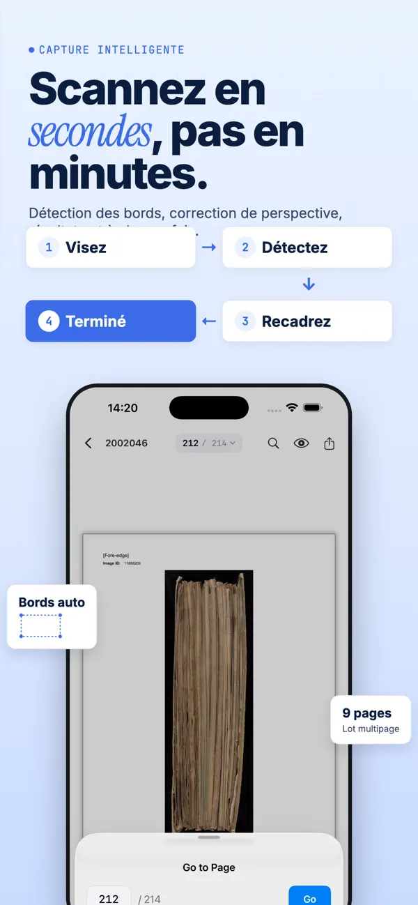 Screenshot #2 pour Scanner documents éditeur PDF
