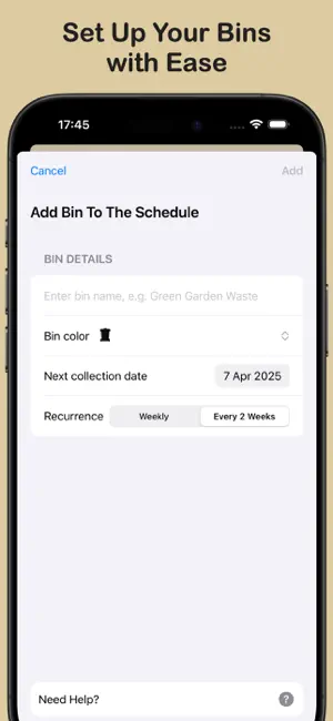 Garbage Day Reminder screenshot 2
