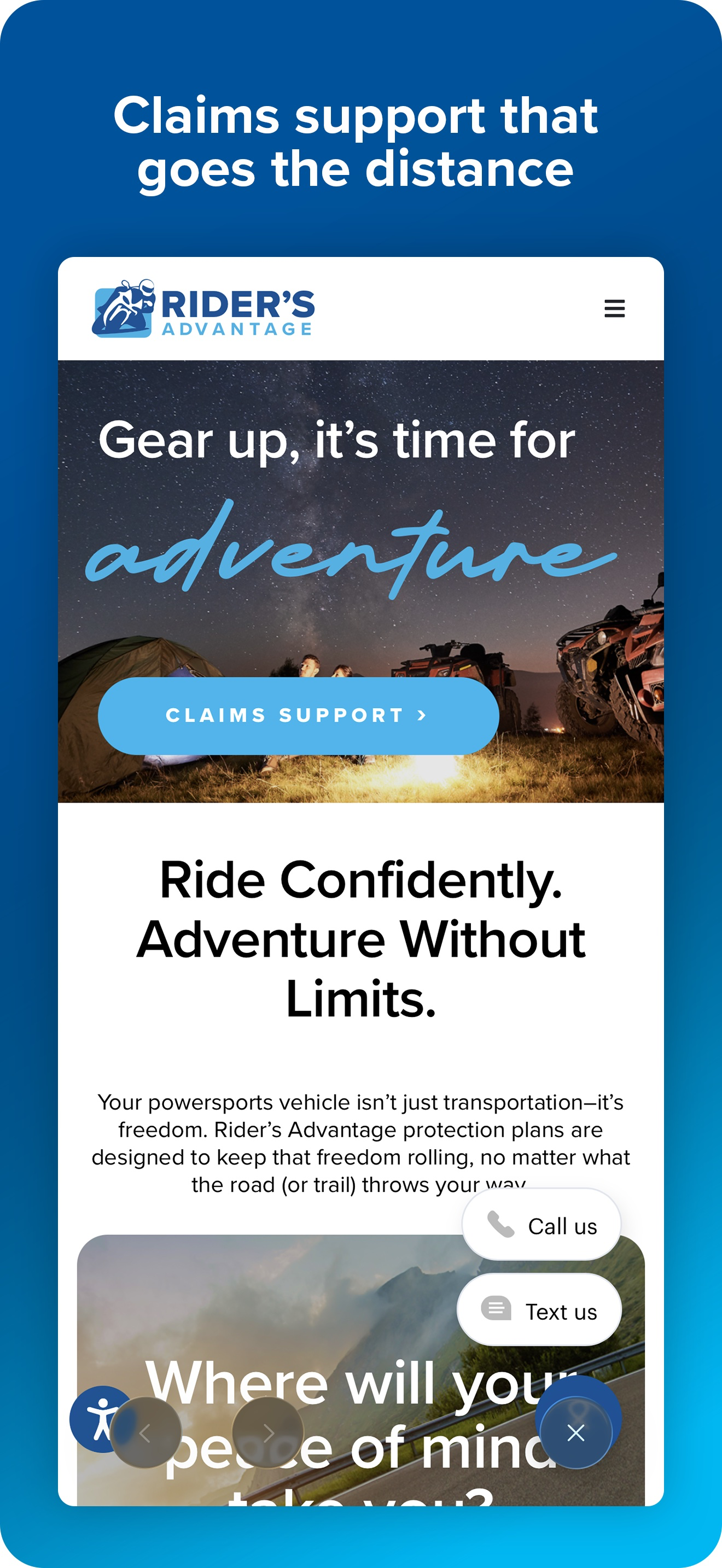 Rider's Advantage