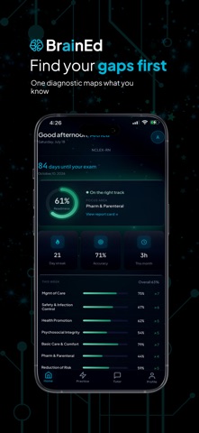 BrainEd App iPhone screenshot 2