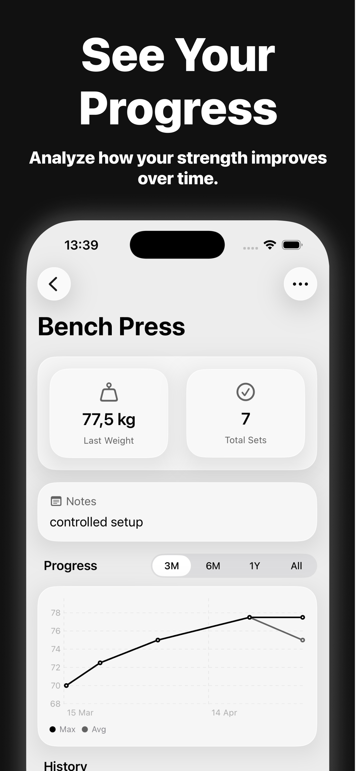 Liftium - Workout Tracker screenshot 6