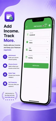 CashFlow Expense Tracker App screenshot