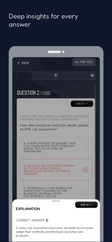ACAMS AML Prep: with AI Screenshot 4 of 7