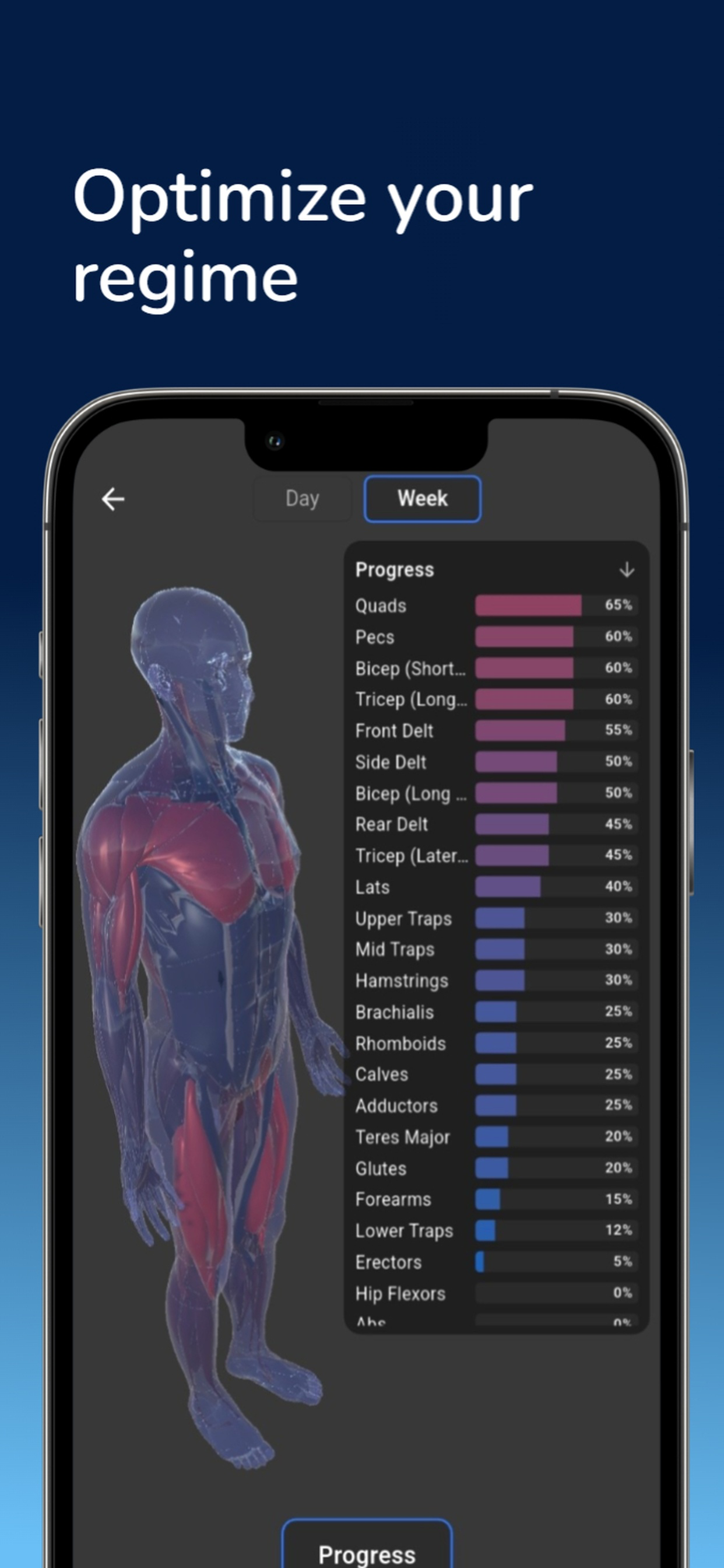 Myg - Gym Workout Tracker screenshot 3