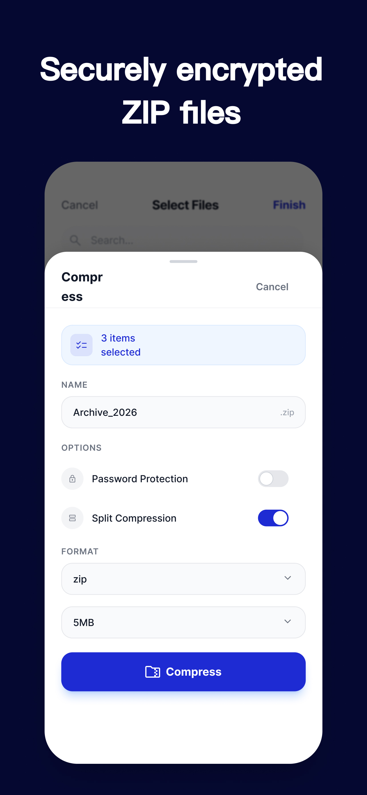 Zipra: Zip, RAR, 7z Extractor screenshot 3