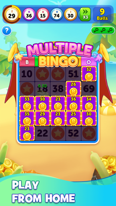 Hula Beach Bingo: Sunshine Screenshot