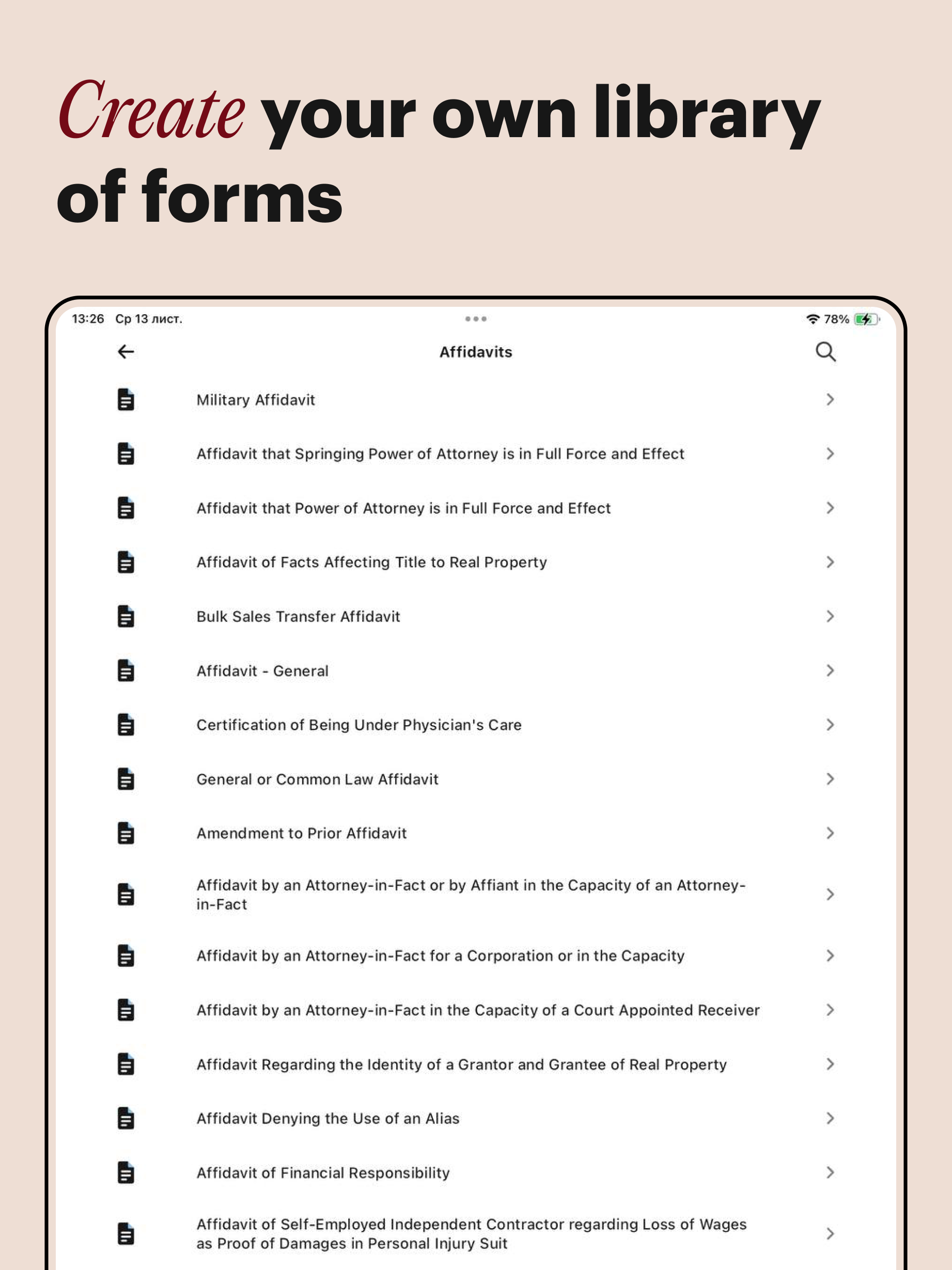 US Legal Forms: Word Docs