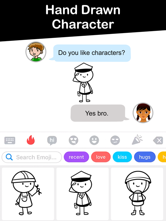 Screenshot #6 pour Hand Drawn Character
