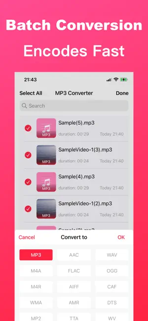 MP3 Converter - Convert to MP3 screenshot 3