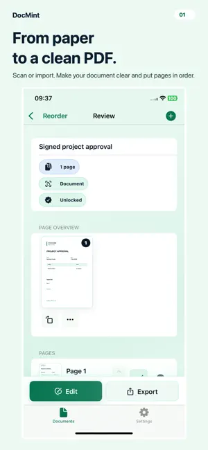 DocMint: PDF Maker & Scanner screenshot 1