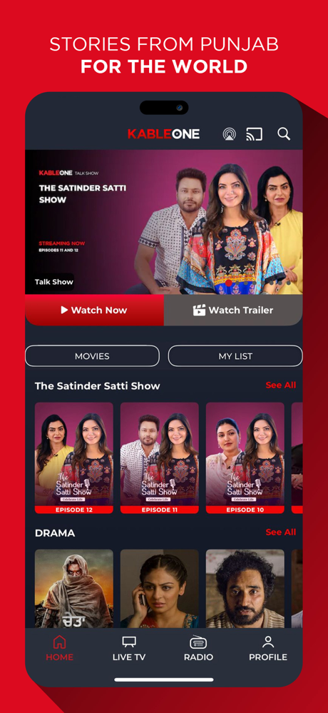 KableOne - Home of Punjabi OTT screenshot 5