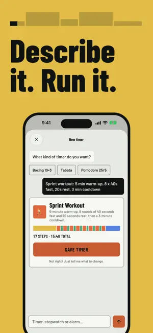GenTimer: AI Timer & Stopwatch screenshot 1