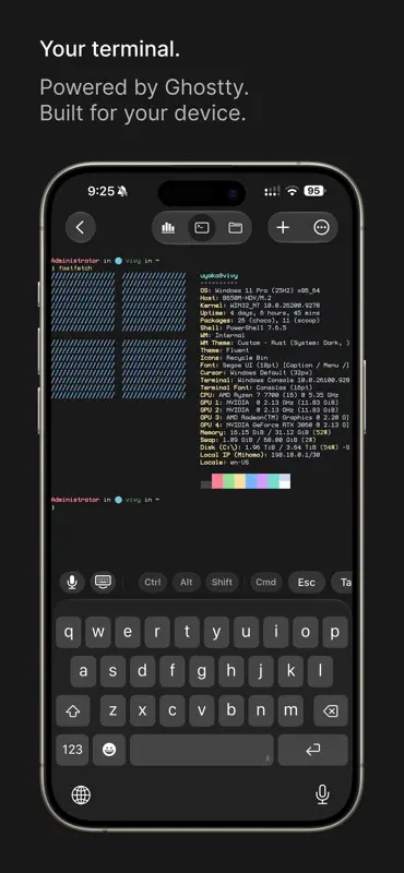 VVTerm: Native SSH Client screenshot 3 of 8