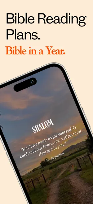 Shalom: Bible Reading Plan screenshot 1