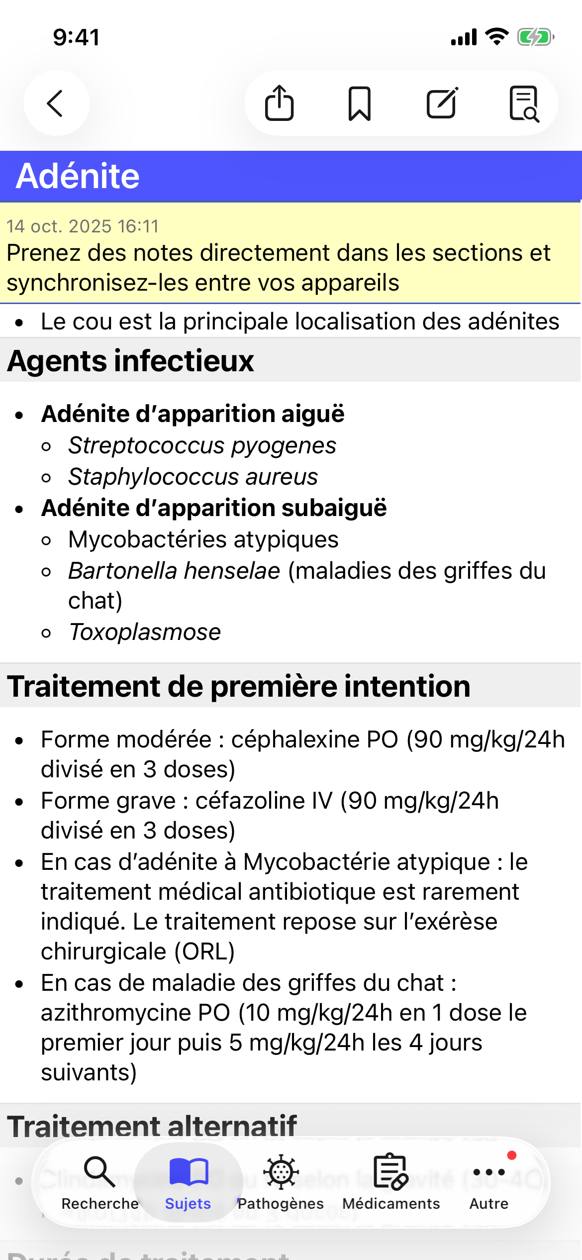Antibiothérapie Pédiatrique