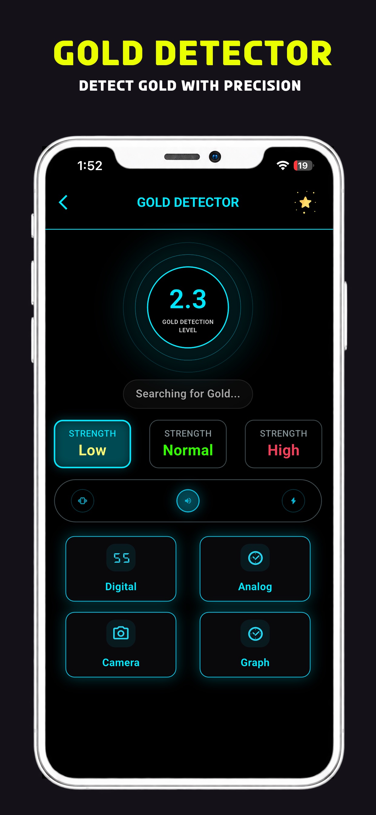 Screenshot 2 of IQ Metal Detector