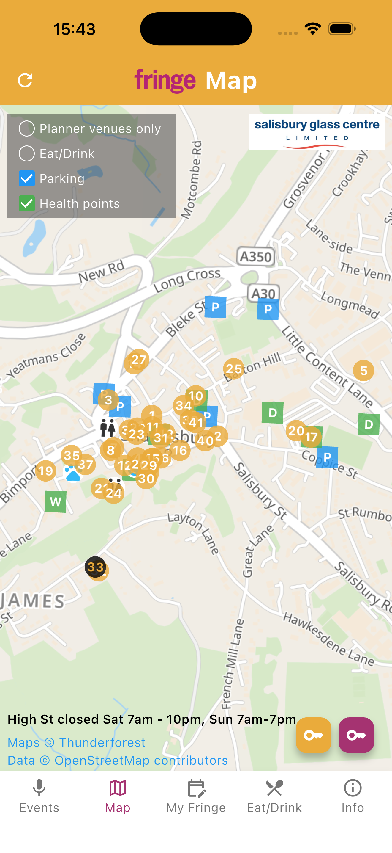Shaftesbury Fringe 2026 screenshot 7