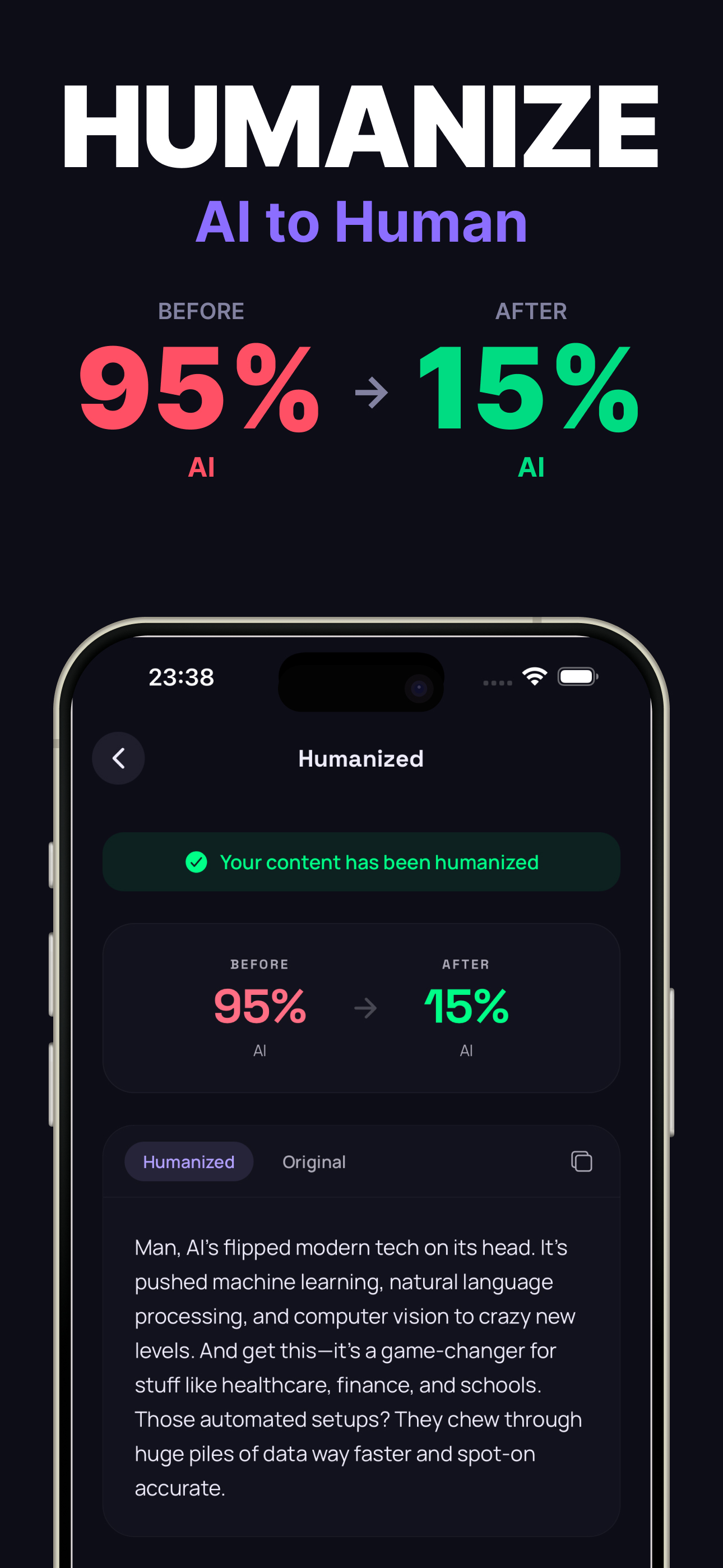 AI Writing Checker: cheq screenshot 4
