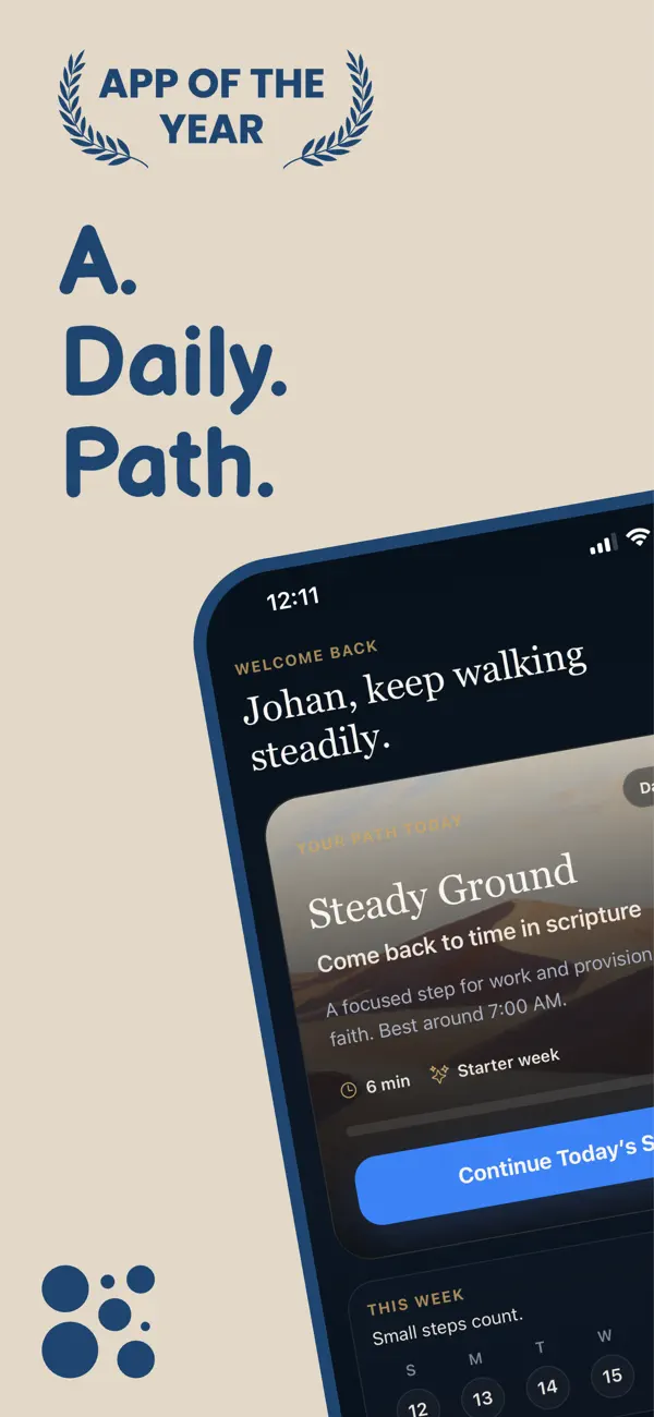 Screenshot #1 pour Bible For Men: Daily Devotion