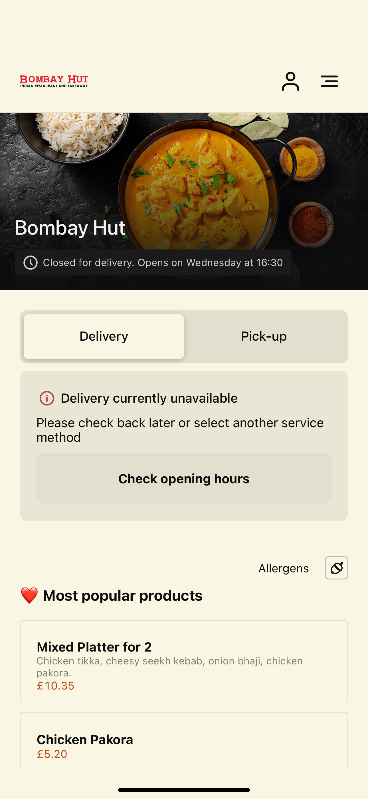 Bombay Hut Burnley