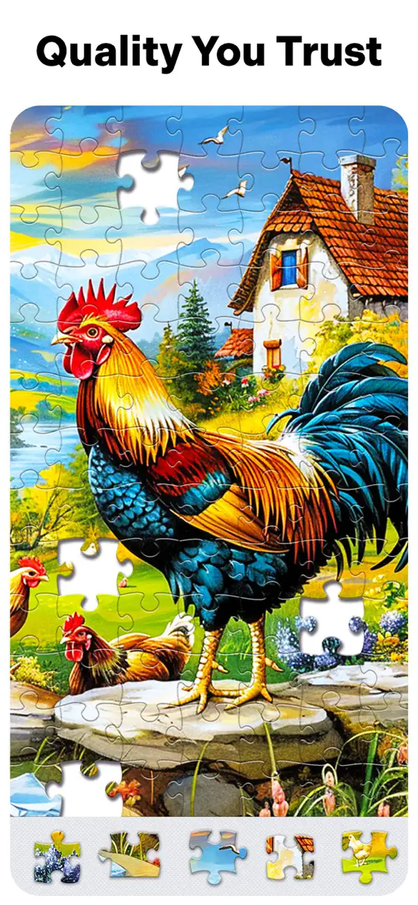 #1. Jigsaw Puzzles for Adults HD (iOS) By: Veraxen Ltd