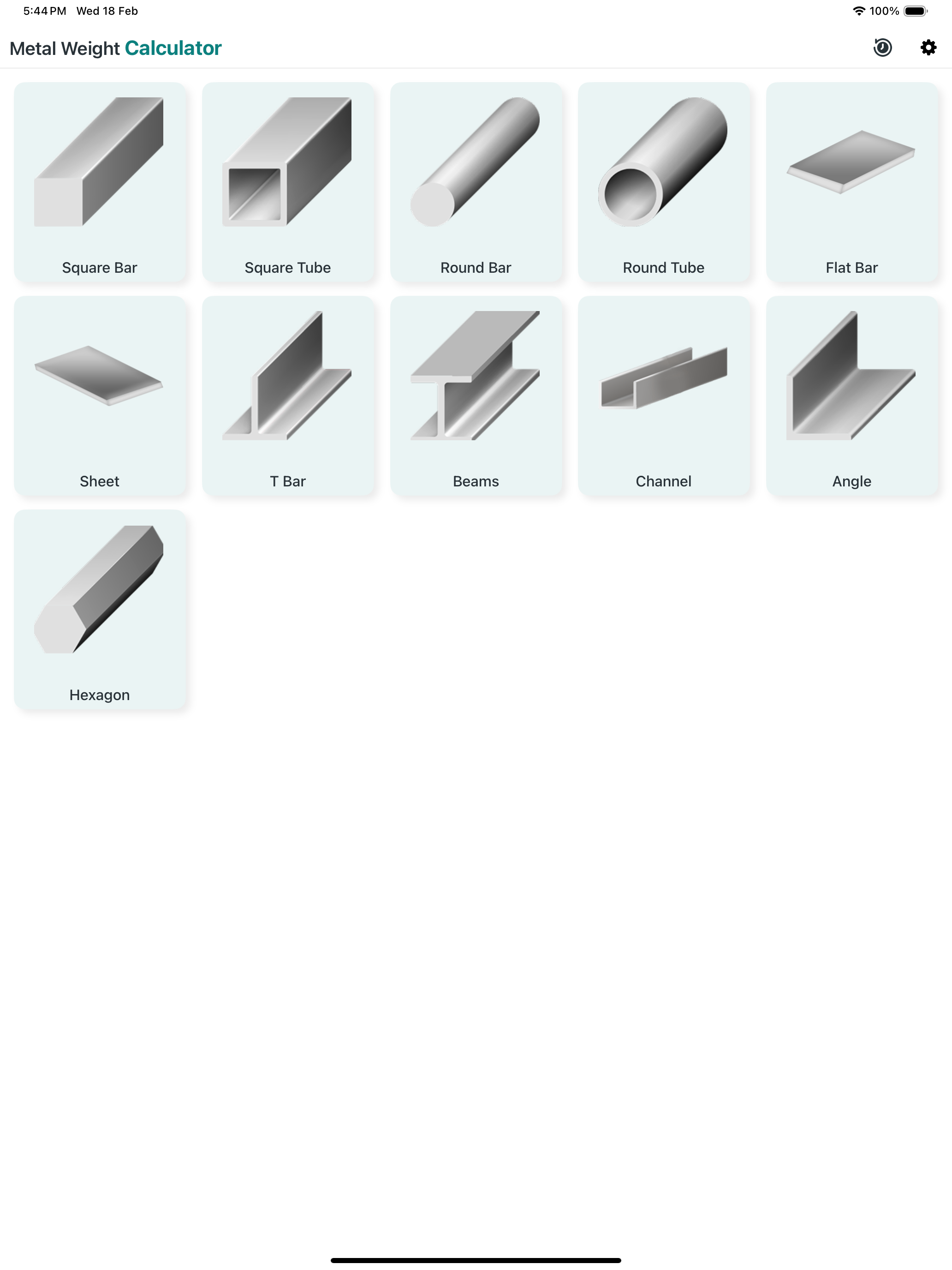 Metal Weight Calculator Pro screenshot 10