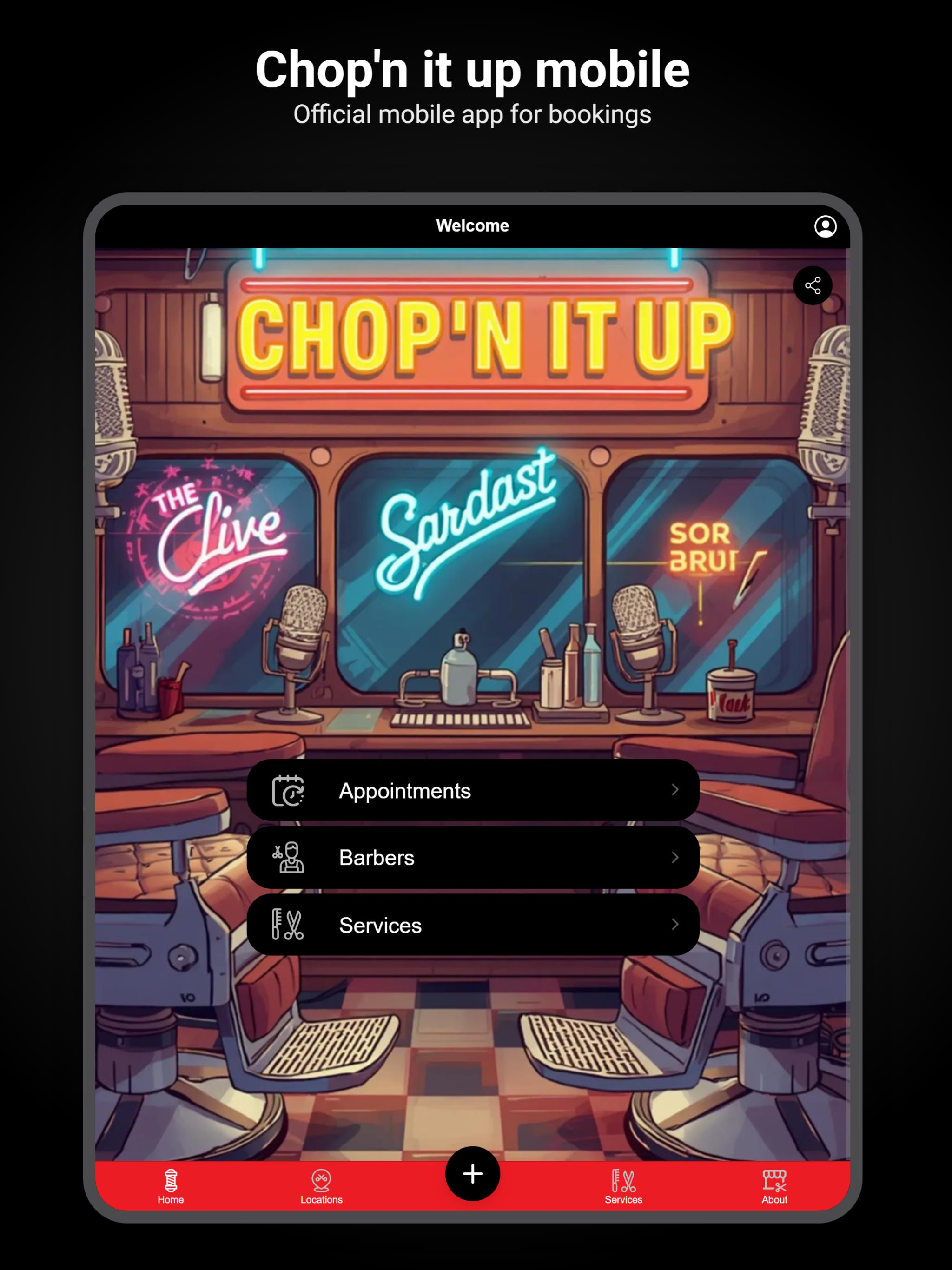 Chop'n it up mobile