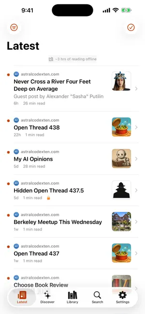 Stacks: Offline Reader screenshot 1